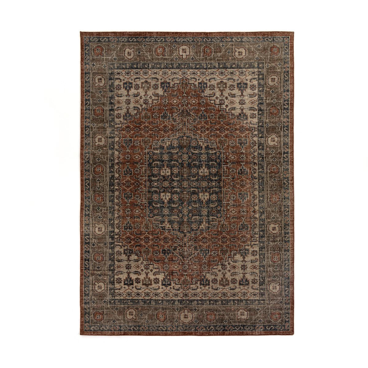 Four Hands Prato Hand Knotted Rug in Prato, 8'x10' on a white background at Addison West