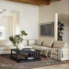 Four Hands Prato Hand Knotted Rug in Prato, 8'x10' in a living room at Addison West