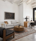 Four Hands Prato Hand Knotted Rug in Prato, 8'x10' in a living room at Addison West