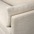 Close up of Four Hands Queen Lincoln Sleeper Sofa in Savoy Parchment on a white background at Addison West