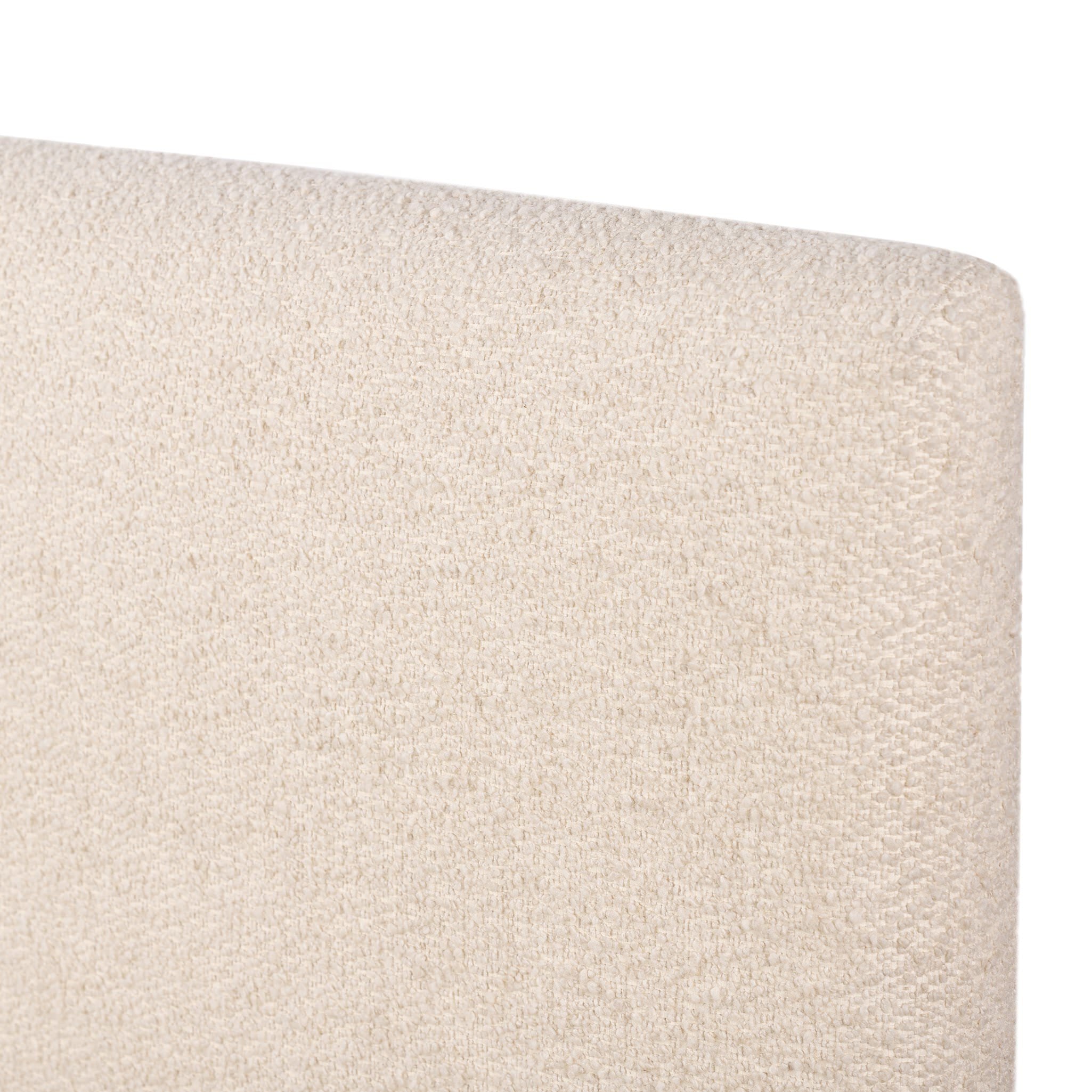 Four Hands Quincy Bed in Lisbon Cream, Queen on white background at Addison West.