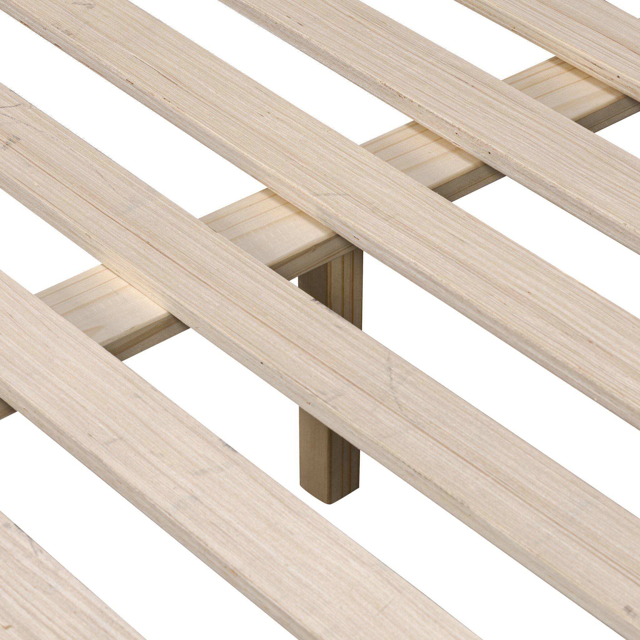 Four Hands Quincy Bed in Plushtone Linen, Queen on white background at Addison West.