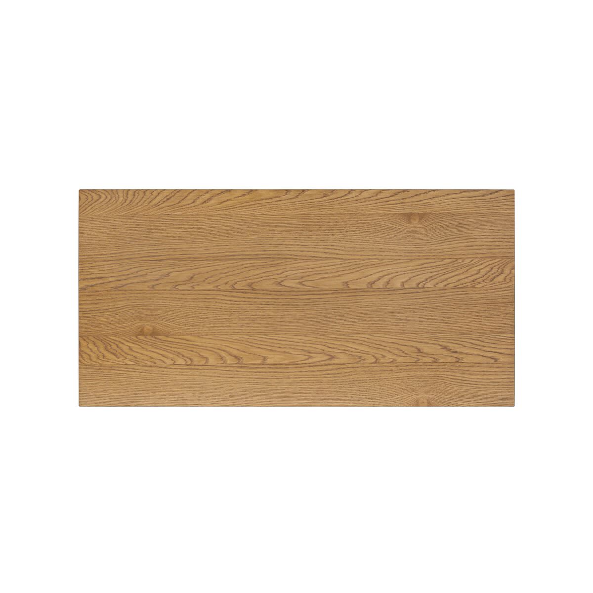 Top of Four Hands Roark Tall Dresser in Amber Oak on a white background at Addison West