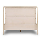 Back of Four Hands Rosedale Bed in Knoll Natural on a white background