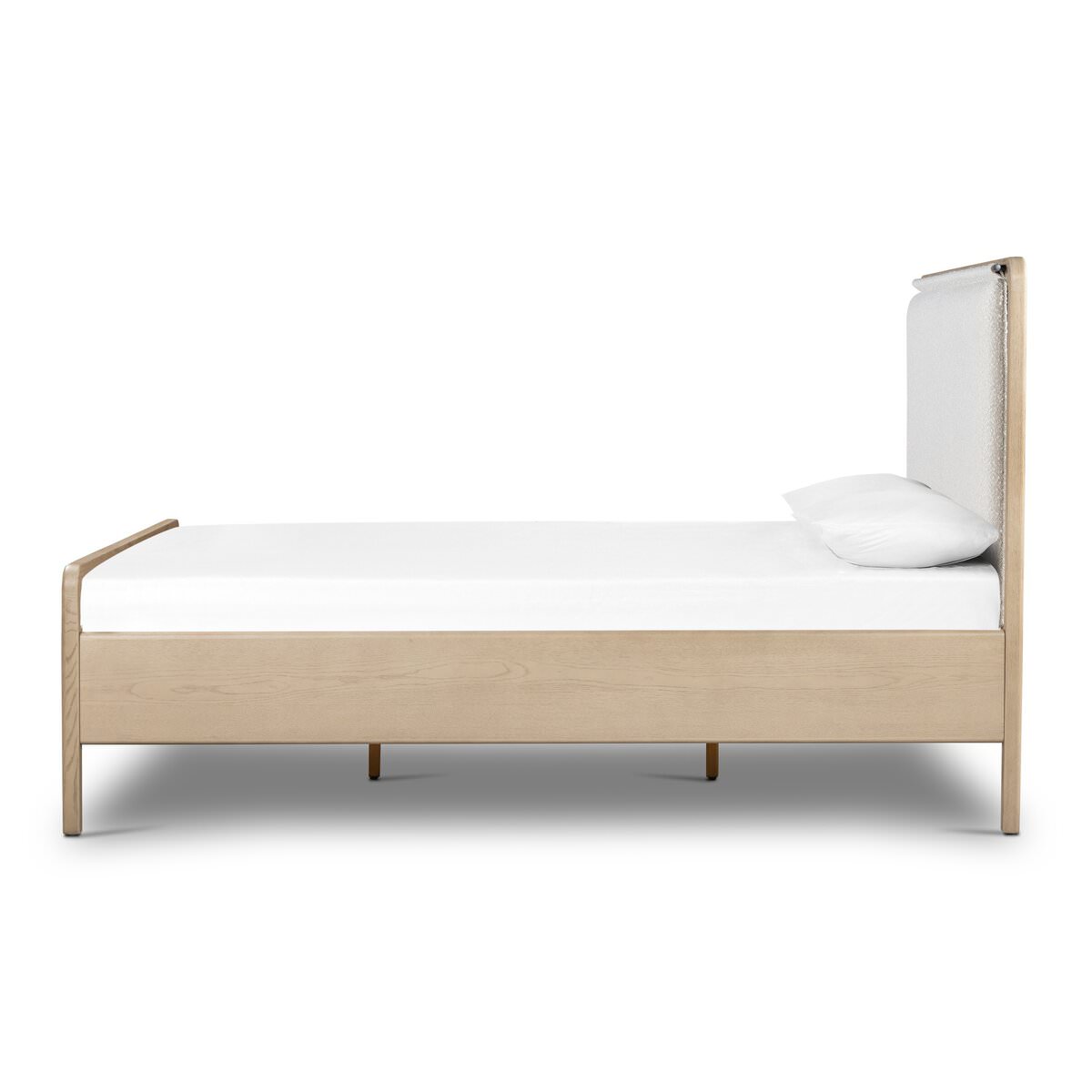 Four Hands Rosedale Bed in Knoll Natural on a white background