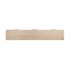 Top of Four Hands Rosenell Console Table - 78" in Natural Oak Solid on a white background at Addison West