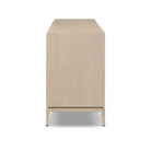 Side of Four Hands Rosenell Sideboard in Natural Paper Cord on a white background at Addison West