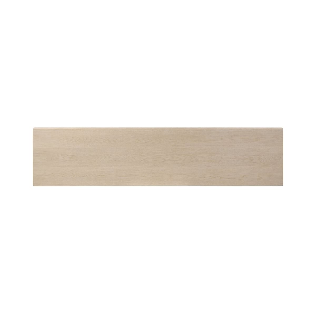 Top of Four Hands Rosenell Sideboard in Natural Paper Cord on a white background at Addison West