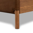 Close up of Four Hands Salado Bed in Heirloom Sienna on a white background at Addison West