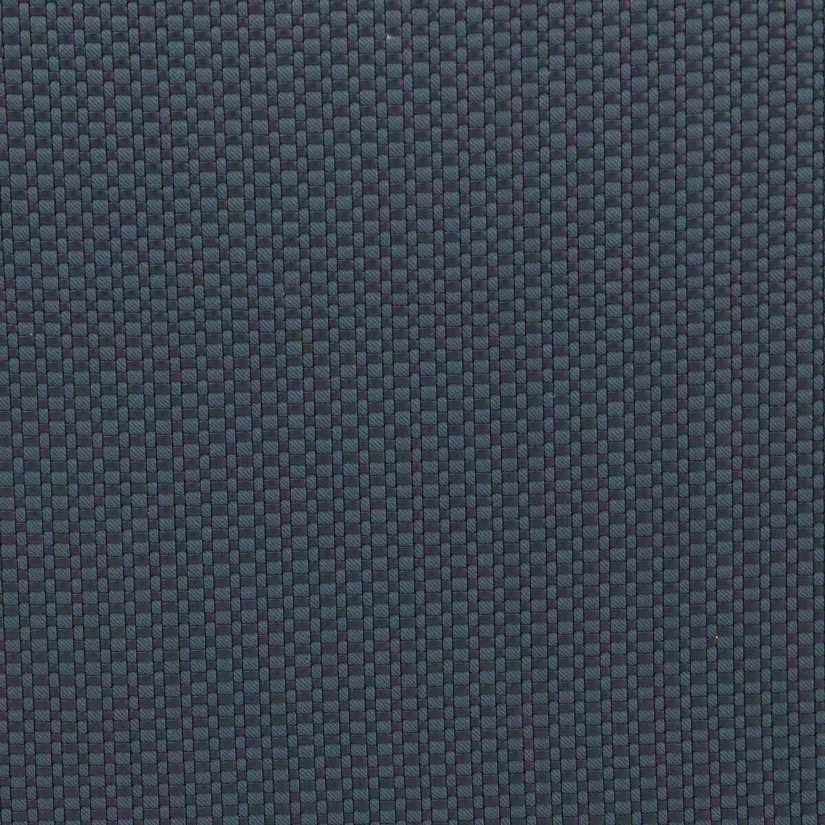 Close up of Four Hands Sinclair Round Ottoman in Fresno Cobalt on a white background