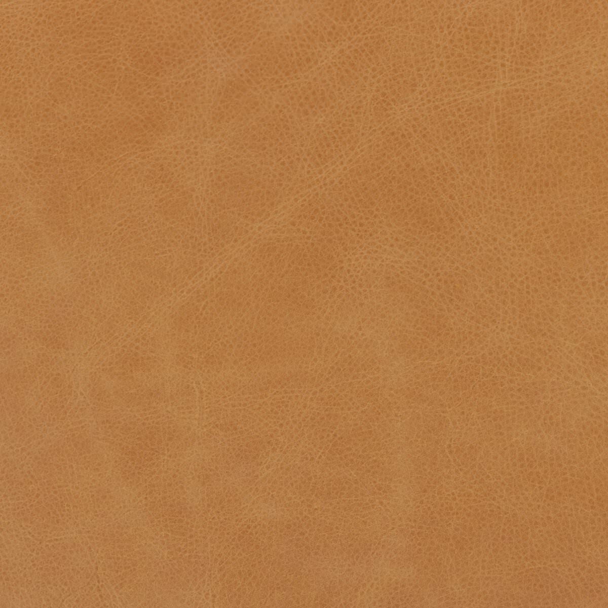 Close up of Four Hands Sinclair Round Ottoman in Palermo Butterscotch