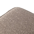 Close up of Four Hands Sinclair Square Ottoman 21" in Barrow Taupe on a white background at Addison West