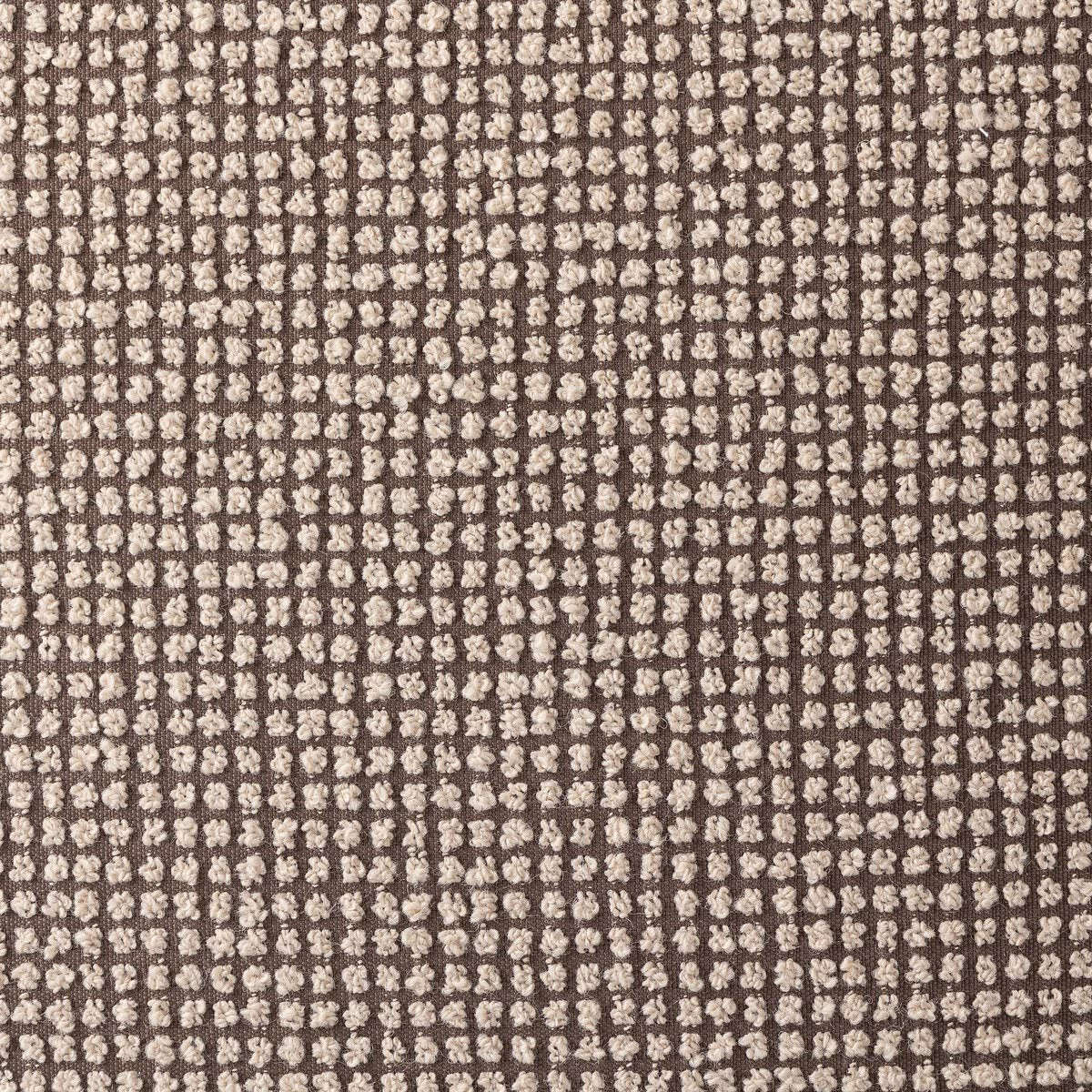 Close up of Four Hands Sinclair Square Ottoman 21" in Barrow Taupe at Addison West
