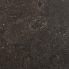 Close up of Four Hands Skye Round Dining Table 42" in Bluestone at Addison West