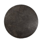 Top of Four Hands Skye Round Dining Table 42" in Bluestone on a white background at Addison West