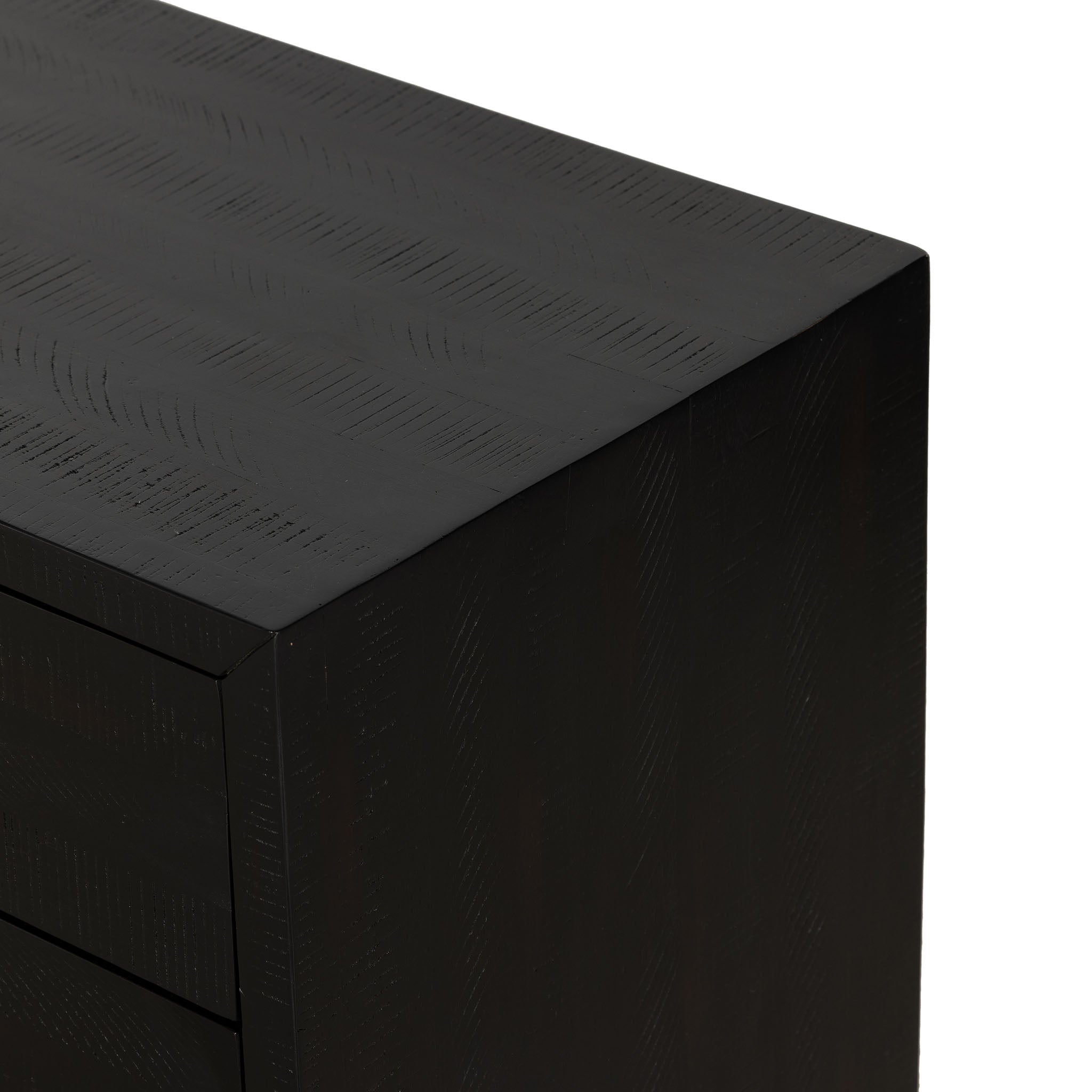 Four Hands Suki Nightstand in Burnished Black - Addison West