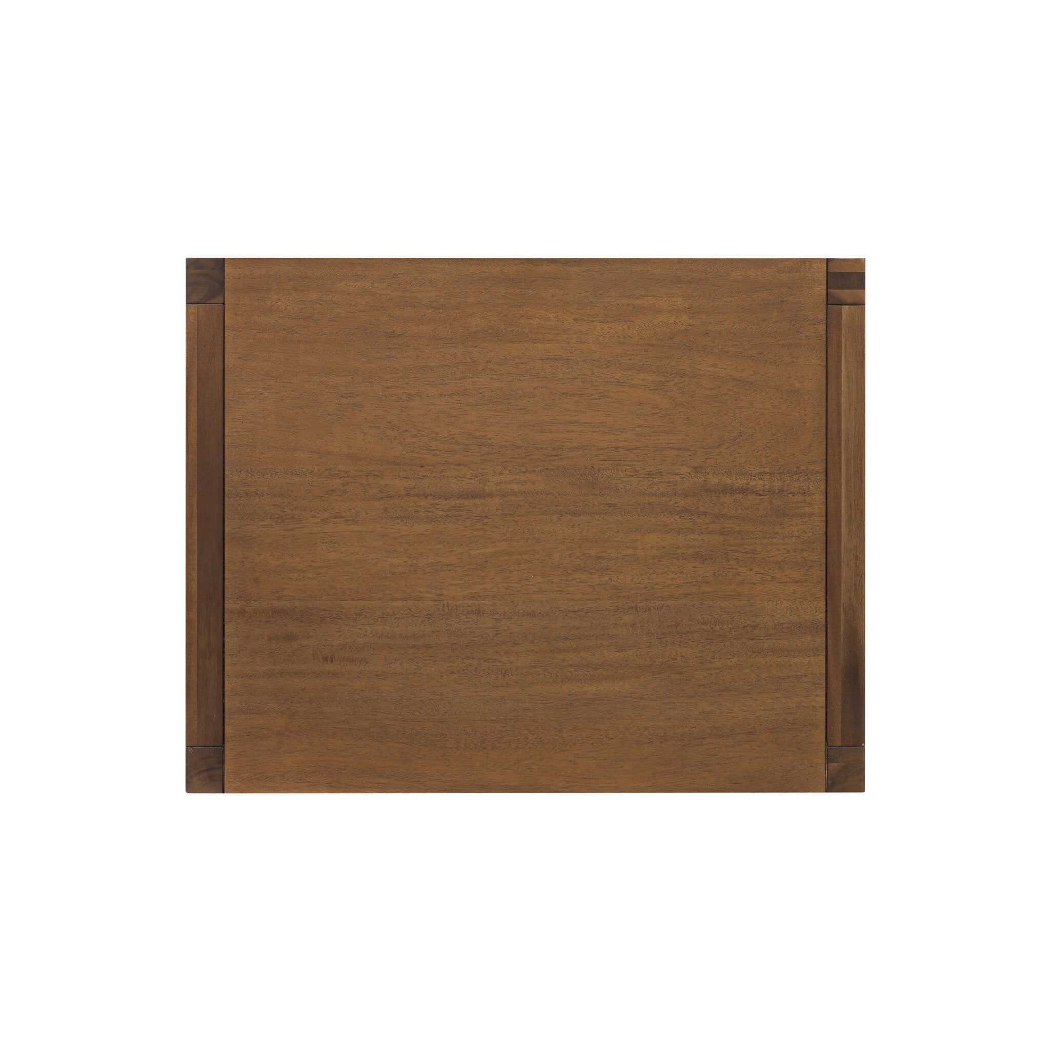 Four Hands Sullivan Small Nightstand in Saddle Tan Veneer on white background at Addison West.