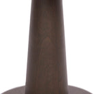 Close up of Four Hands Tennon Table Lamp in Russet Mango on a white background at Addison West