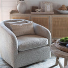 Four Hands Topanga Swivel Chair In Knoll Domino - Addison West