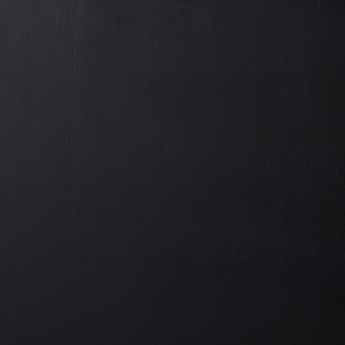 Close up of Four Hands Trey Bar Cabinet in Black Wash Poplar