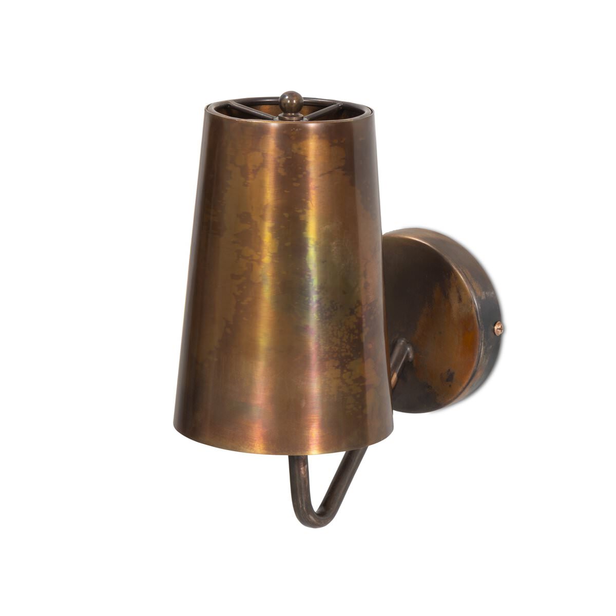 Four Hands Vincennes Sconce in Iridescent Acid Wash on a white background at Addison West