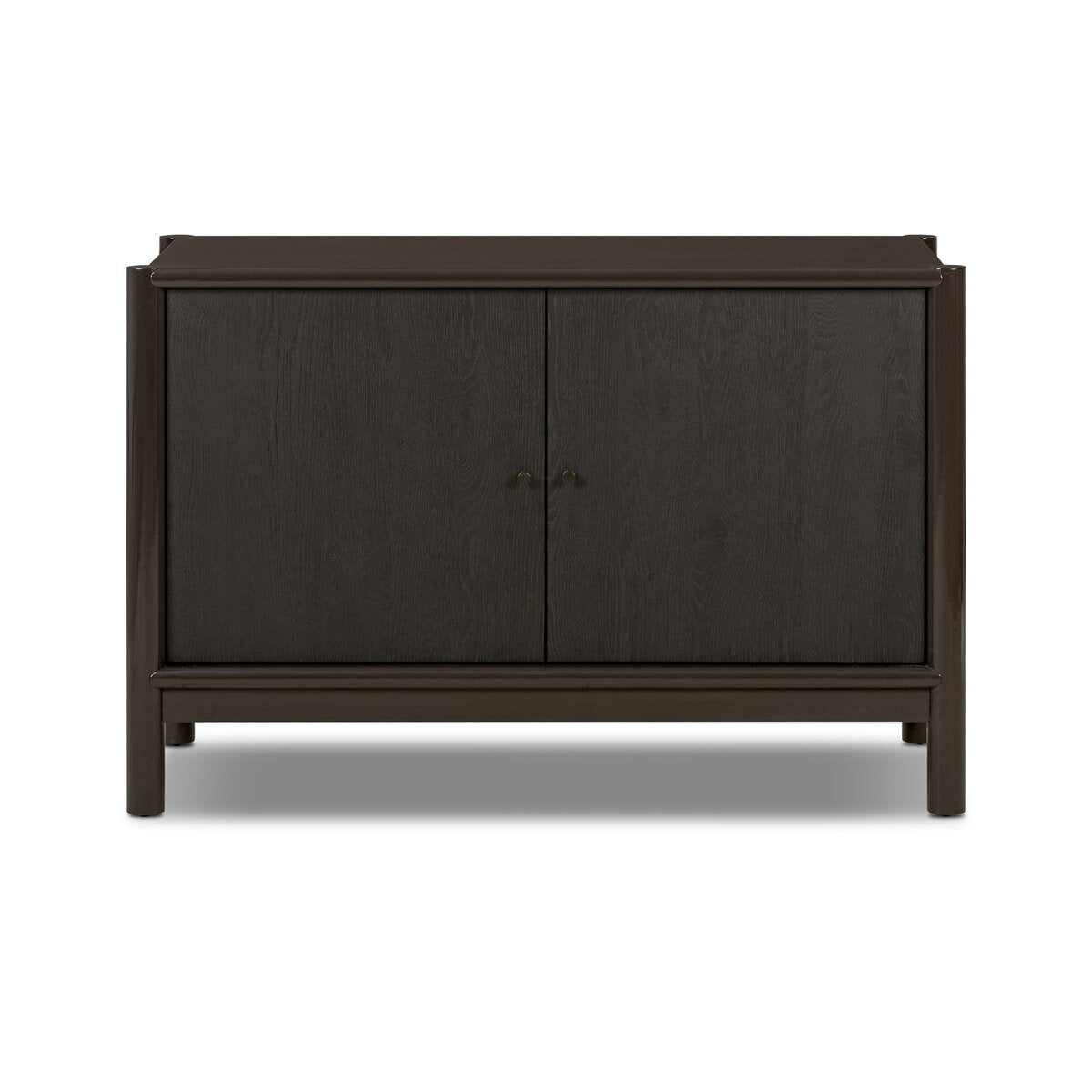 Four Hands Vinco Sideboard in Black Onyx Lacquer on a white background at Addison West