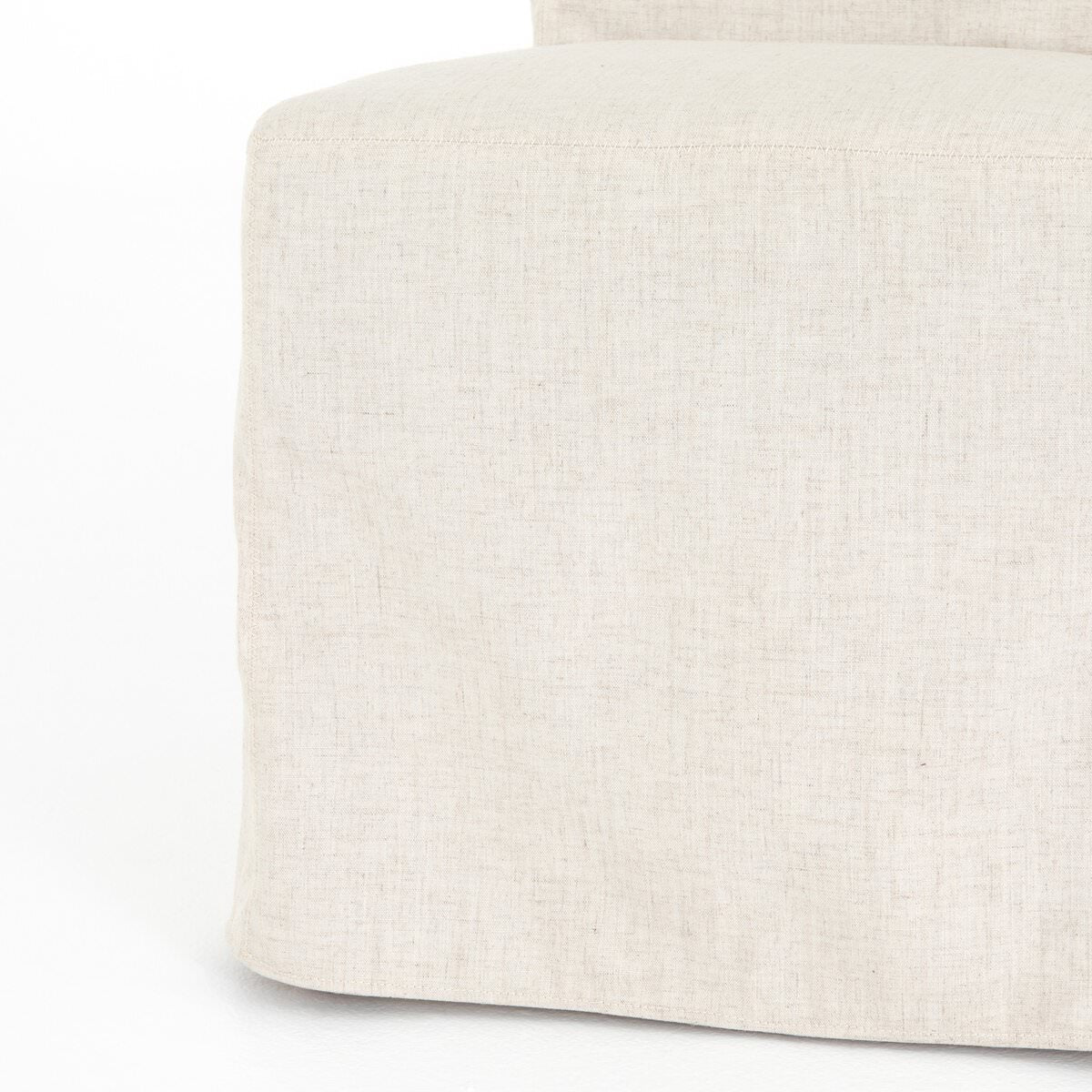 Four Hands Vista Slipcovered Dining Chair in Savile Flax - Addison West