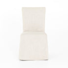 Four Hands Vista Slipcovered Dining Chair in Savile Flax on a white background