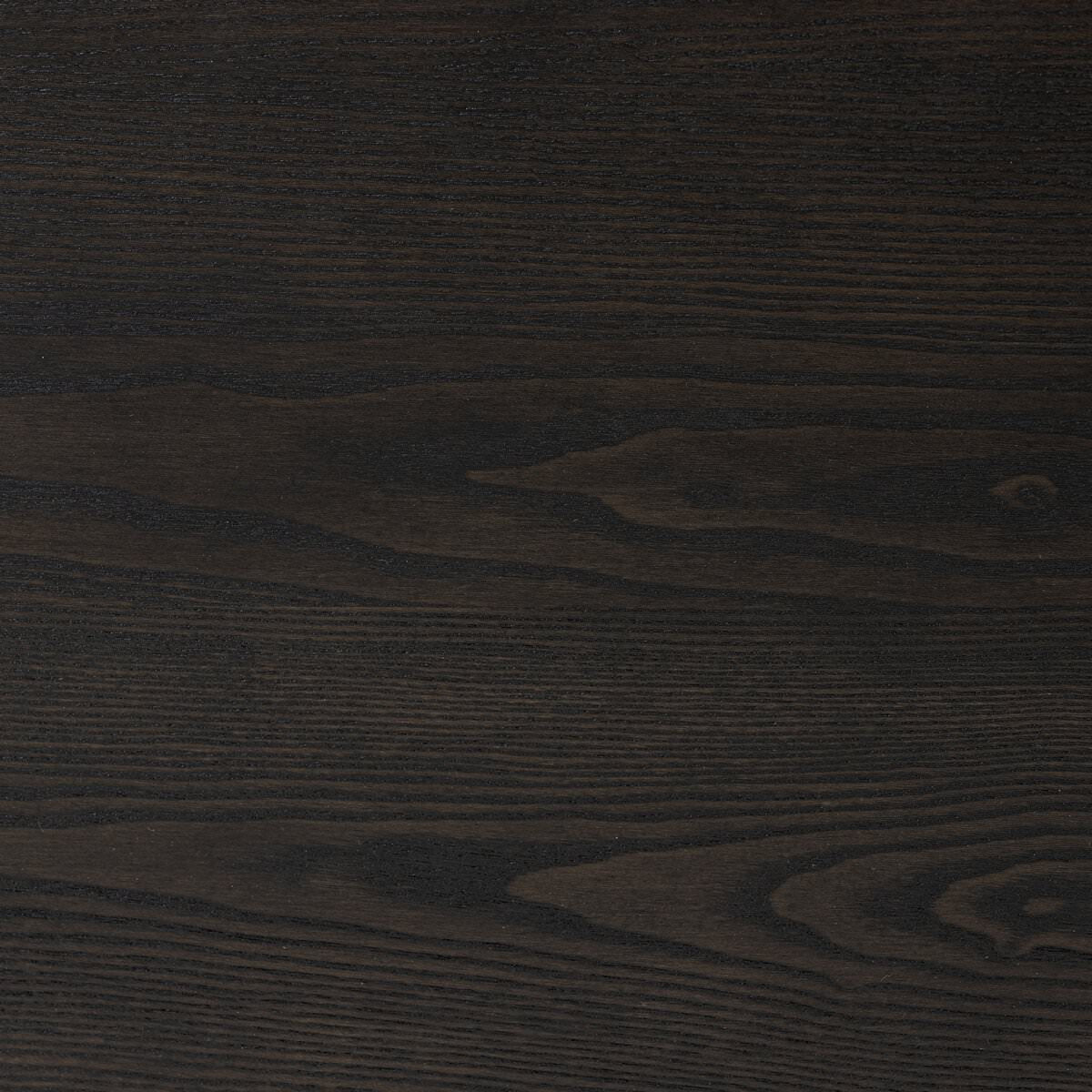 Close up of Four Hands Zuma Nightstand in Smoked Black Ash Veneer  at Addison West