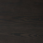 Close up of Four Hands Zuma Nightstand in Smoked Black Ash Veneer  at Addison West