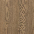 Close up of Four Hands Zuma Small Cabinet in Dune Ash