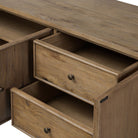 Four Hands + Amber Lewis Bari Sideboard in Weathered Oak Veneer - Addison West