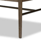 Four Hands + Amber Lewis Demi Accent Bench in Beige Shearling - Addison West