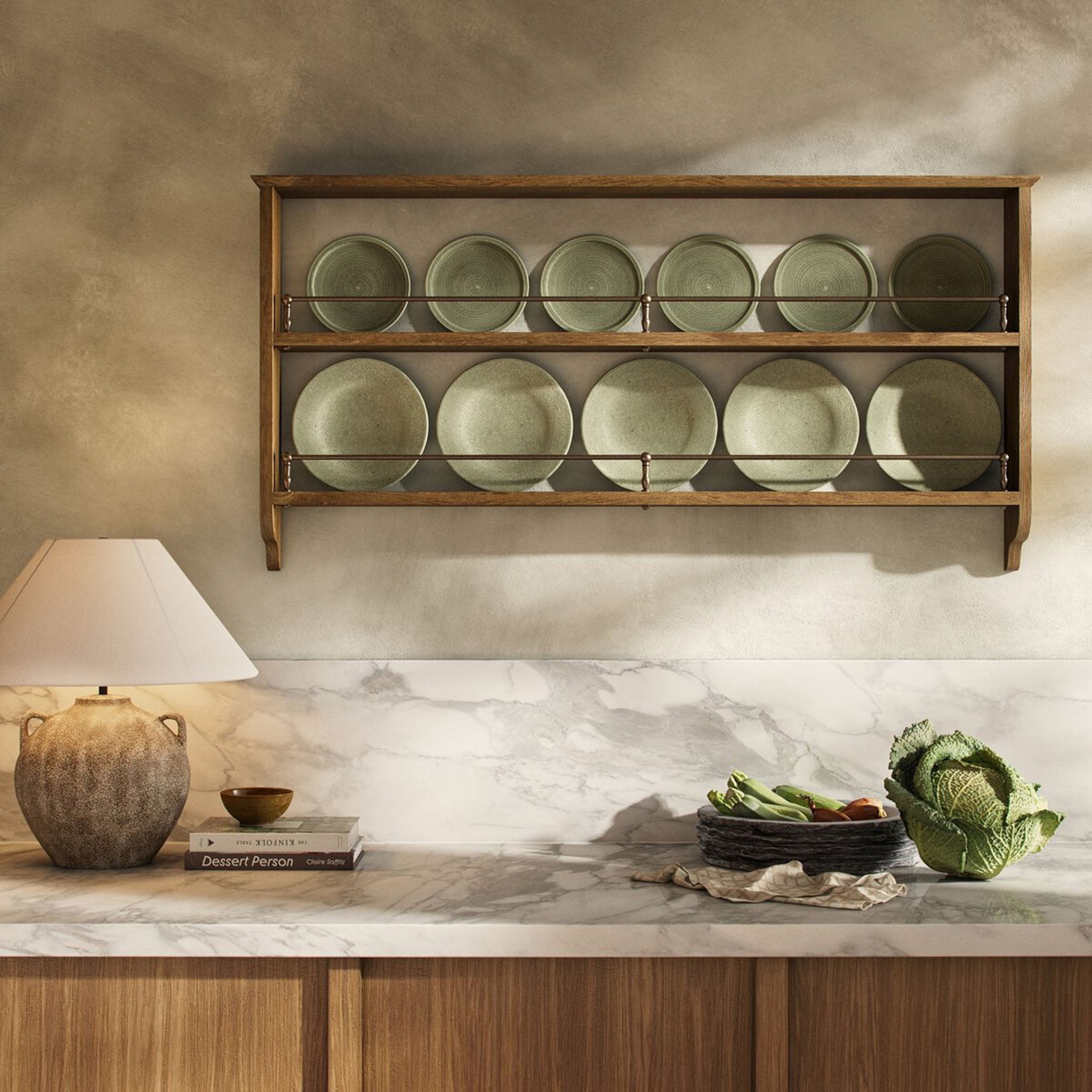 Four Hands + Amber Lewis Faria Plate Rack in Antiqued Iron - Addison West