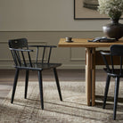 Four Hands + Amber Lewis Thalia Dining Chair in Black Oak - Addison West