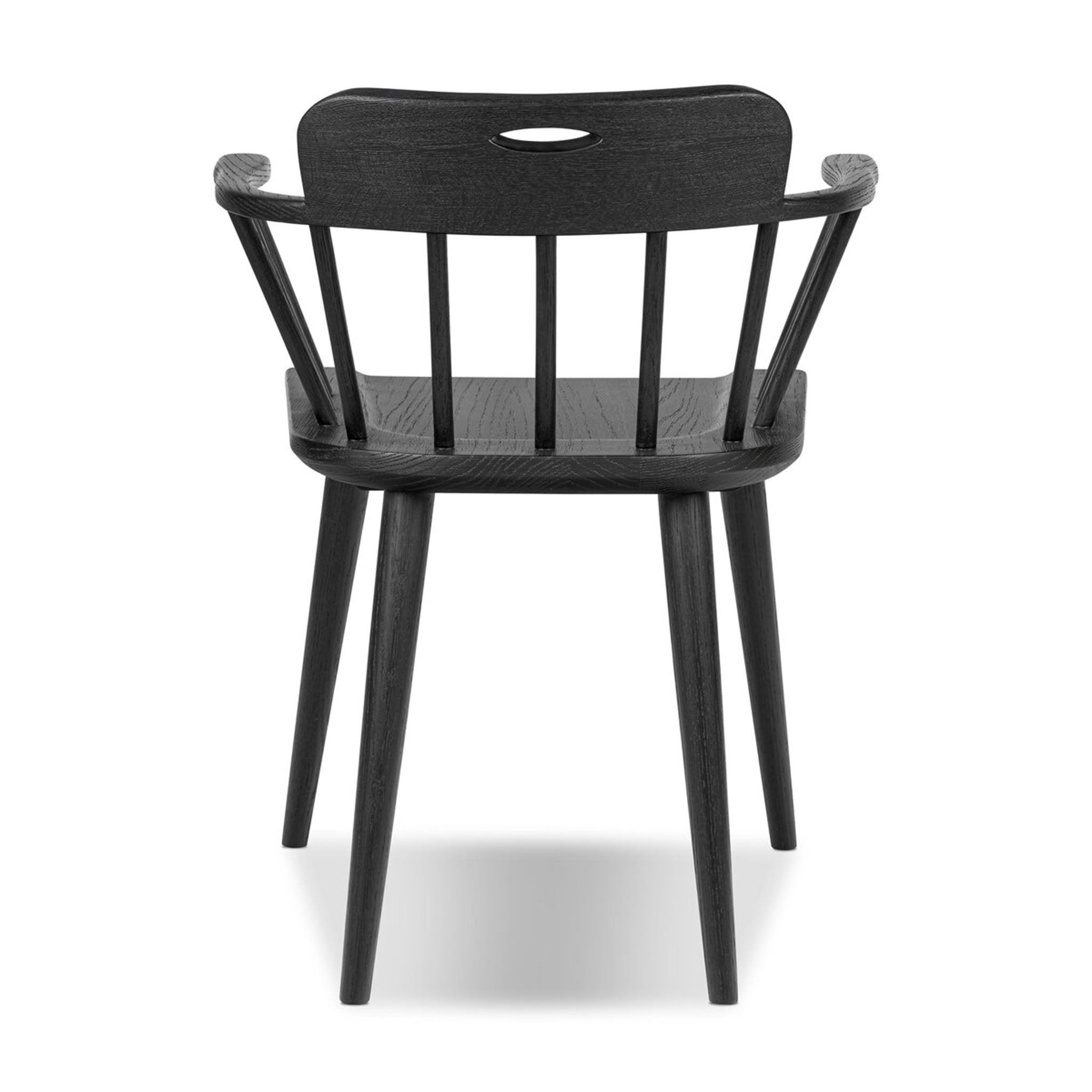 Four Hands + Amber Lewis Thalia Dining Chair in Black Oak - Addison West