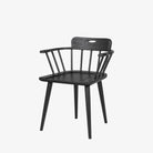 Four Hands + Amber Lewis Thalia Dining Chair in Black Oak - Addison West