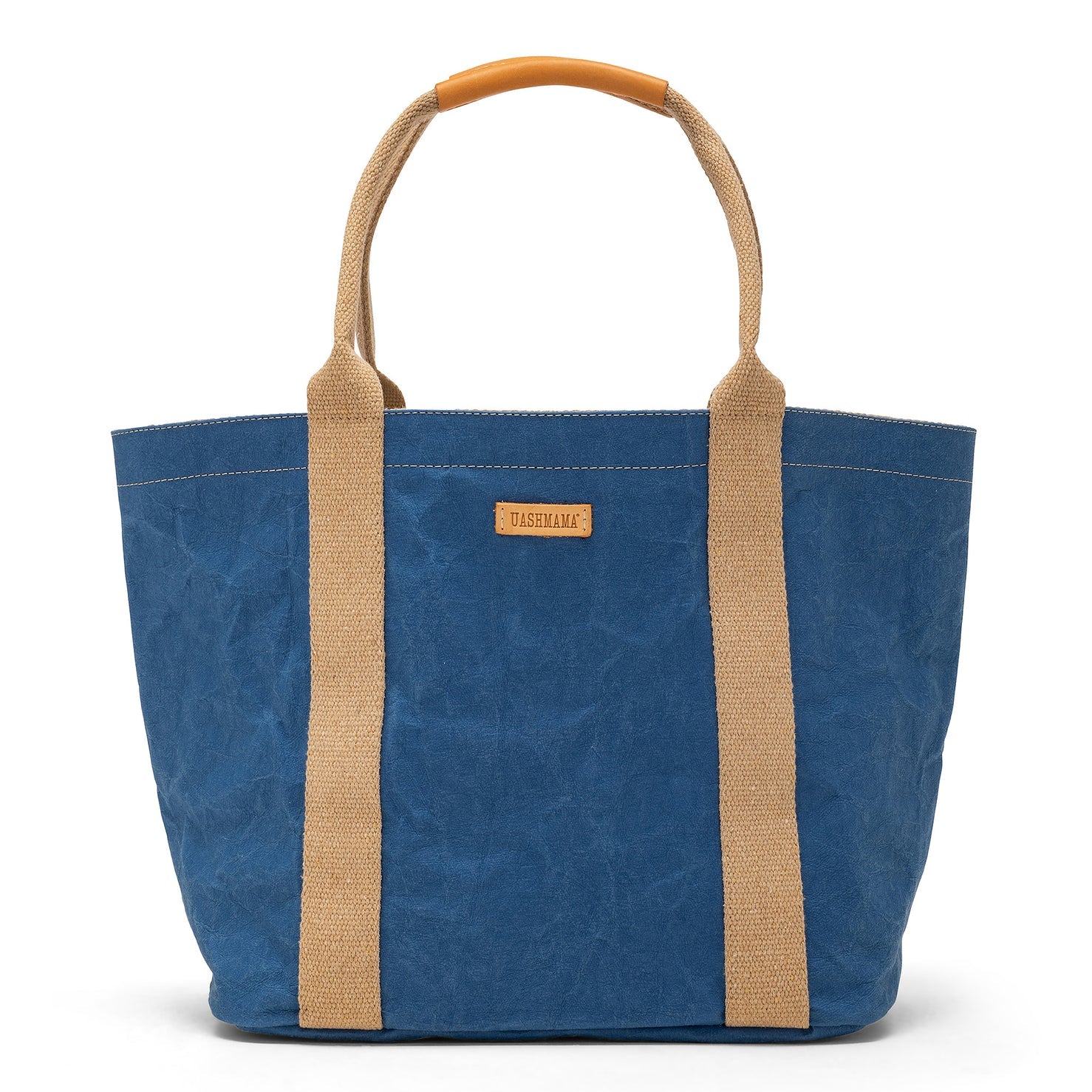 Small Uashmama Giulia Carryall Tote Bag in Denim