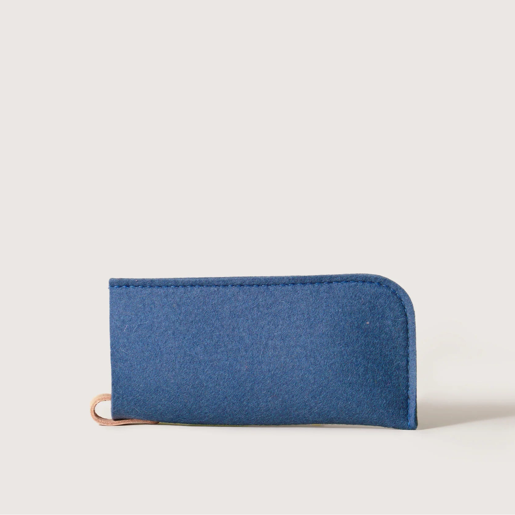 Graf Lantz Felt Glasses Sleeve in Horizon on a white background at Addison West