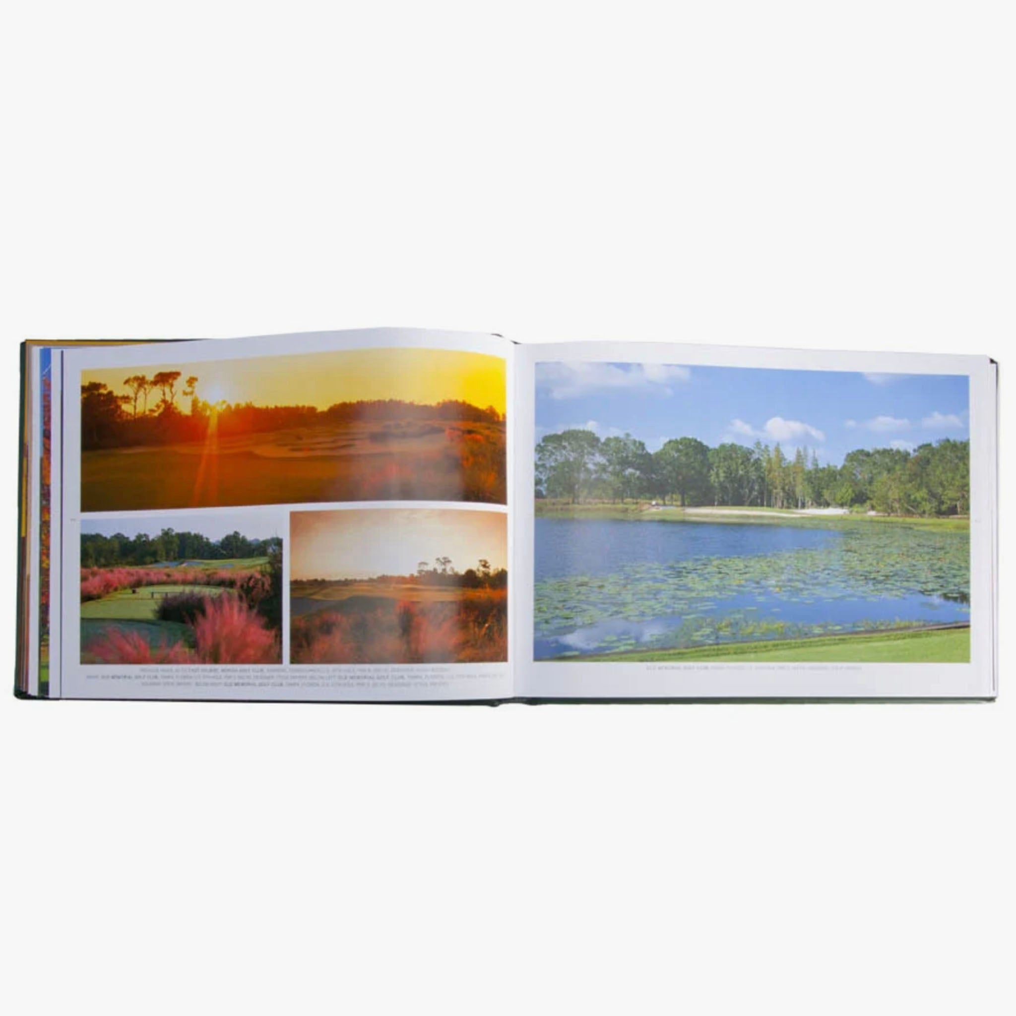Golf Courses: Fairways of the Wold - Leather Bound Version - Addison West
