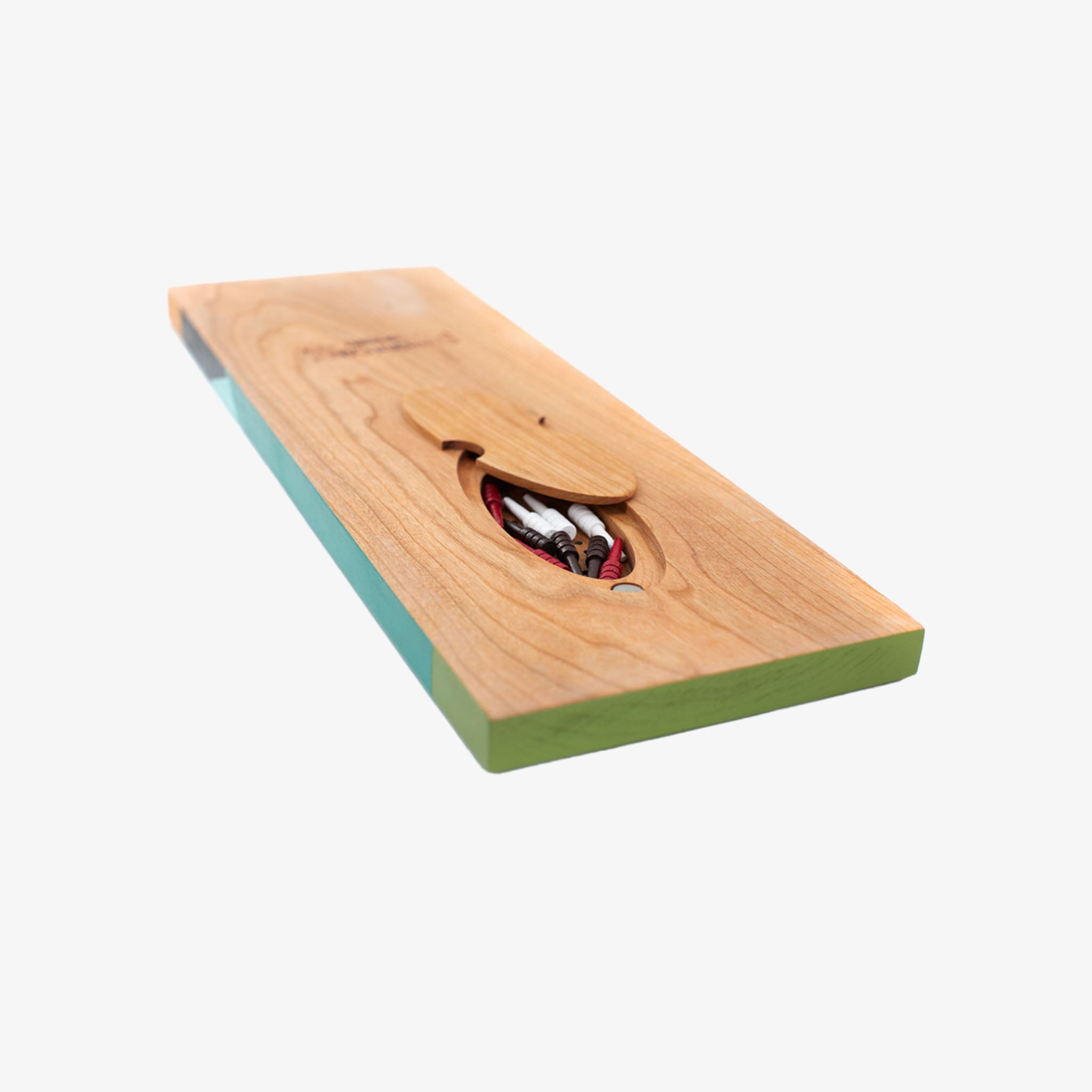 Sanborn Canoe Gooseberry Cribbage Board - Addison West