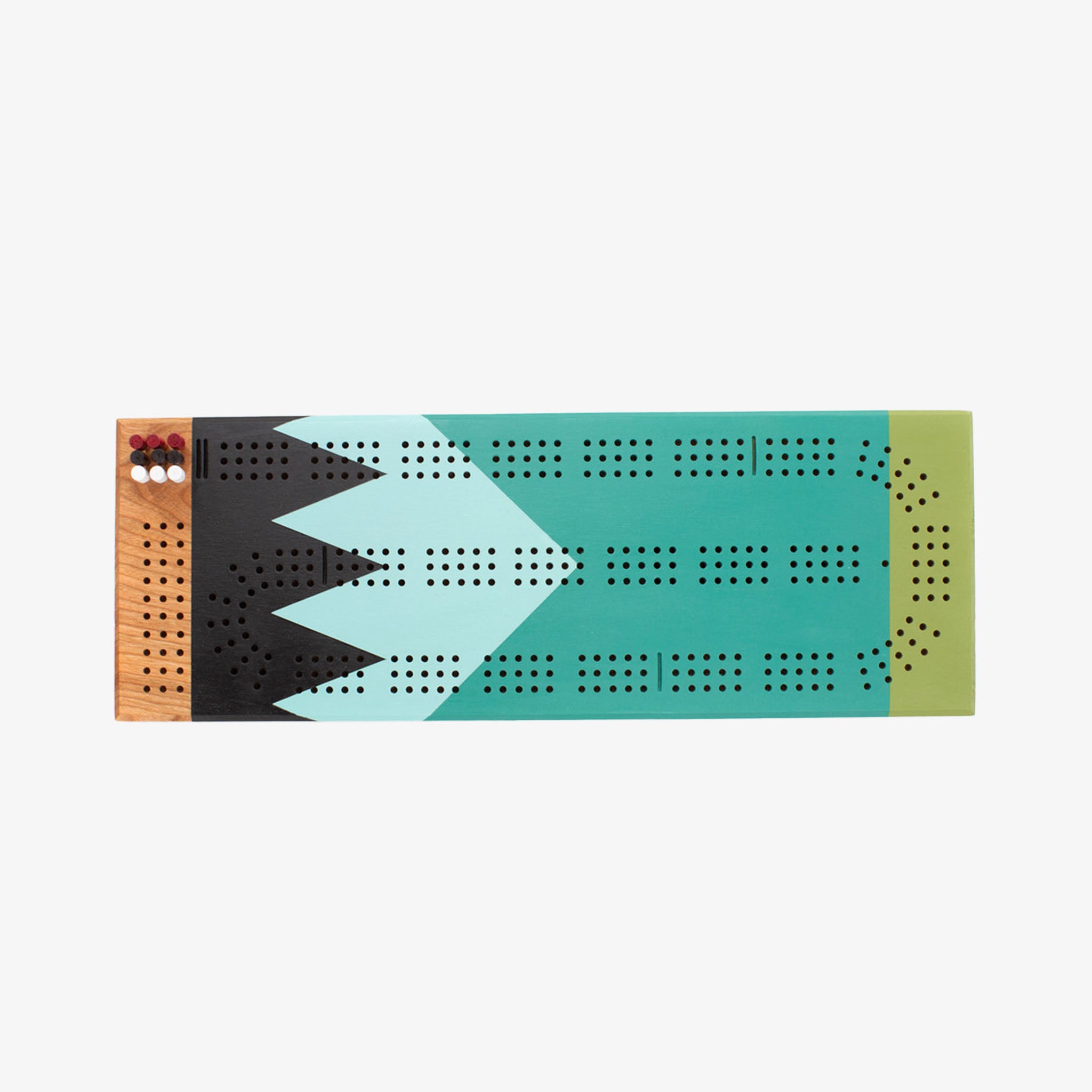 Sanborn Canoe Gooseberry Cribbage Board - Addison West