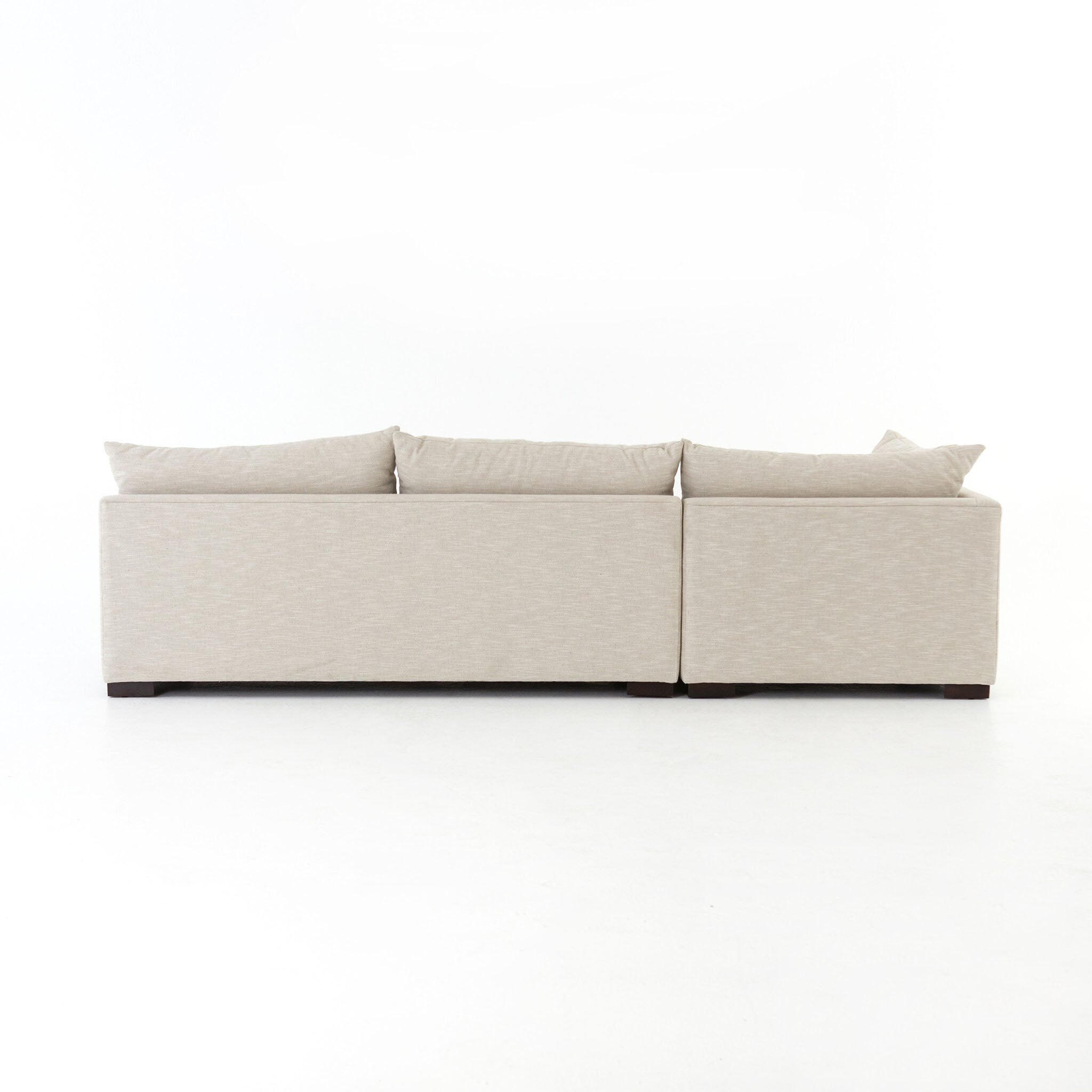 Four Hands Grant 3-Piece Sectional in Ashby Oatmeal - Addison West