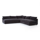 Four Hands Grant 3-Piece Sectional in Henry Charcoal - Addison West