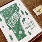 Greetings From Vermont Greeting Card - Addison West