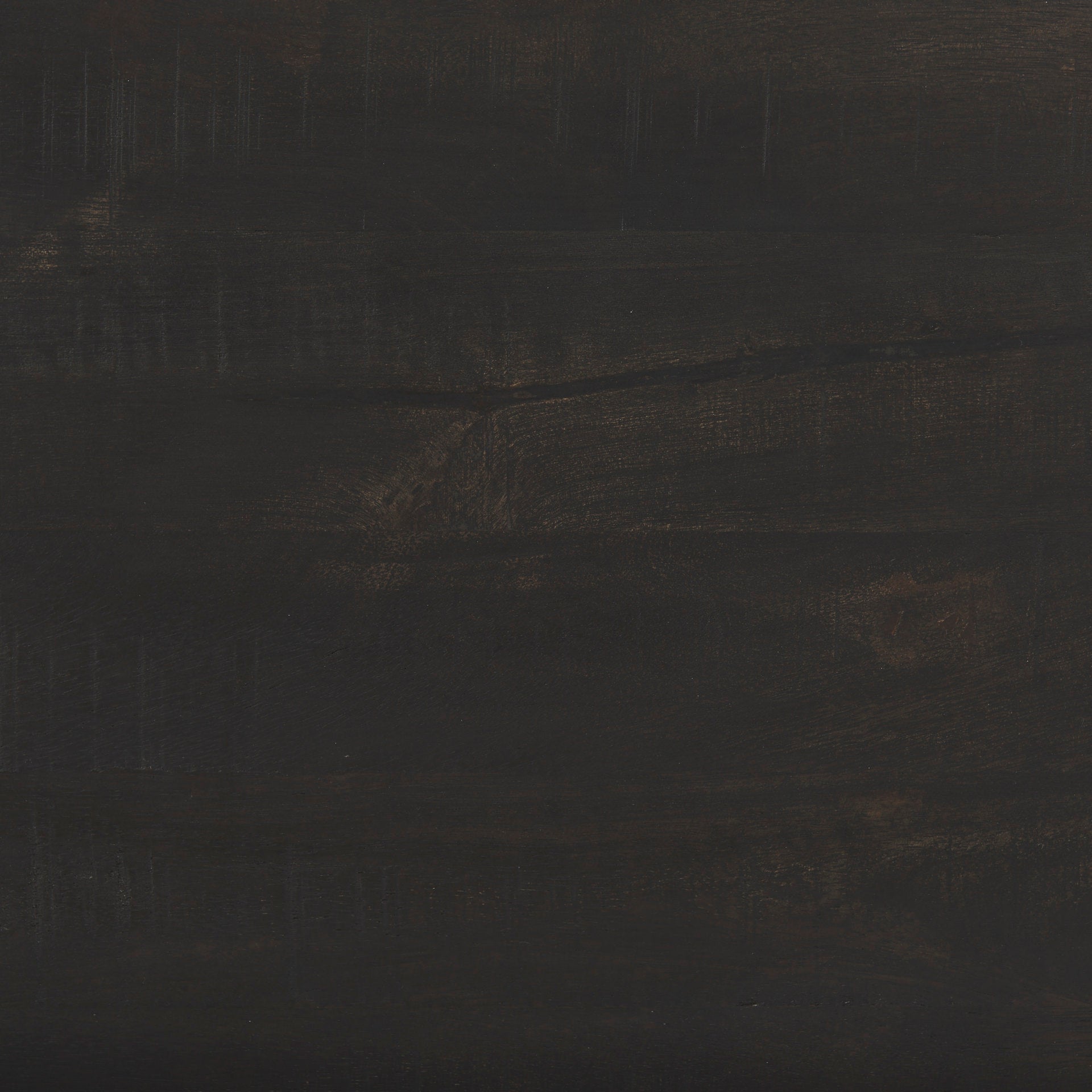 Close up of Hayden Dark Brown Wood End/Side Table