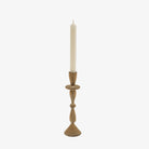 Indaba Imani Candle Holder in Whitewash - Addison West
