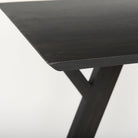 Jamison Console Table in Dark Brown - Addison West