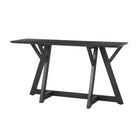 Jamison Console Table in Dark Brown - Addison West