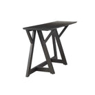 Jamison Console Table in Dark Brown - Addison West
